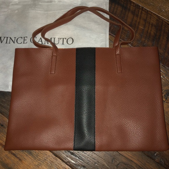 Vince Camuto brown vegan leather tote 👜 - Picture 3 of 5